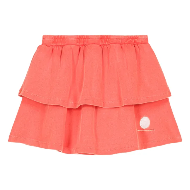 Lila skirt Organic cotton | Red