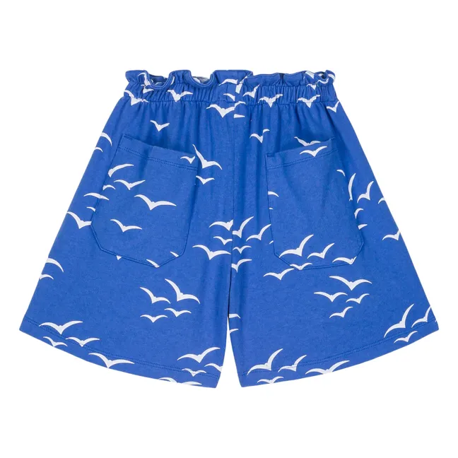 Shorts Matteo Oiseau Bio-Baumwolle | Blau
