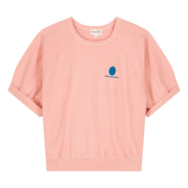 Mika Organic Cotton T-Shirt | Peach