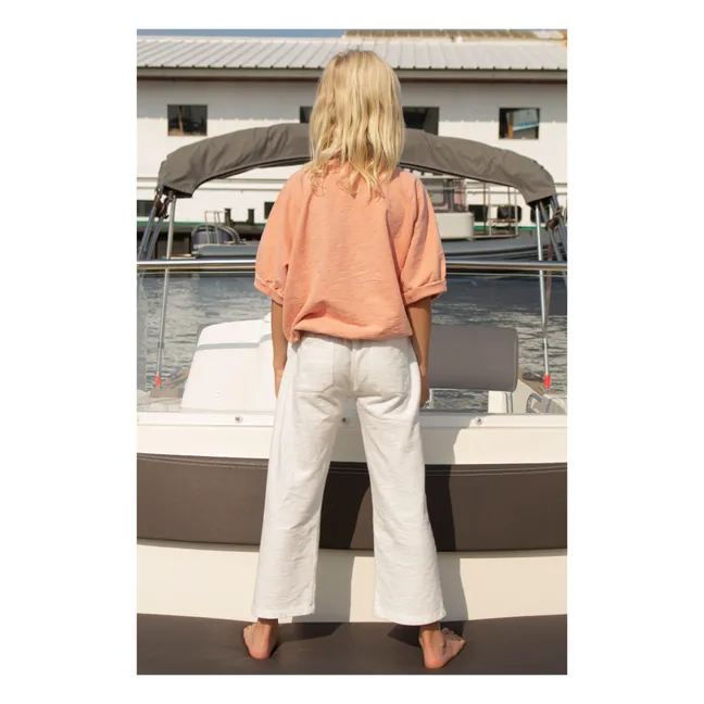 T-Shirt Mika Coton Bio | Rose pêche