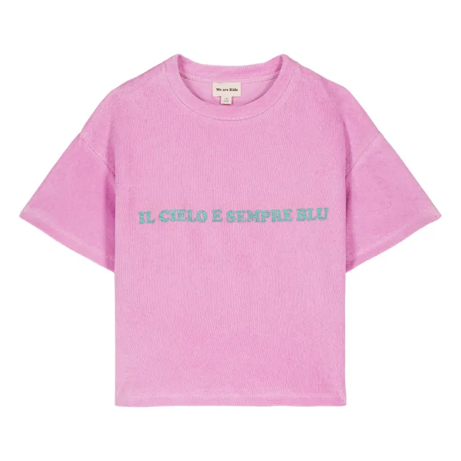 Jordan Il Cielo Organic Sponge T-Shirt | Pink