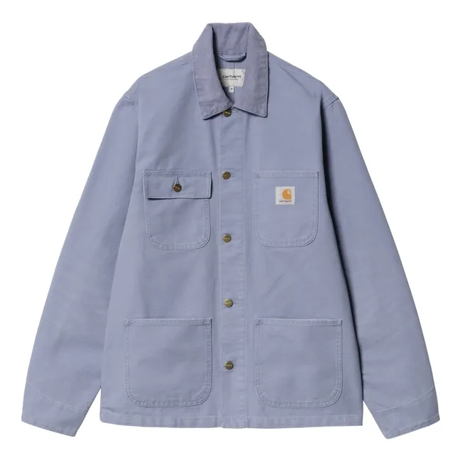 Michigan organic cotton jacket | Grey blue