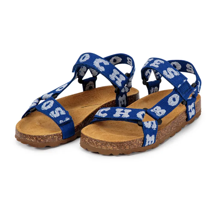 Sandalias con logotipo | Azul- Imagen del producto n°0