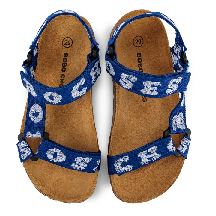Sandalias con logotipo | Azul- Imagen del producto n°3