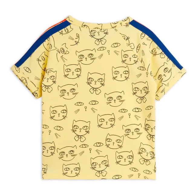 Cathlete Organic Cotton T-Shirt | Yellow