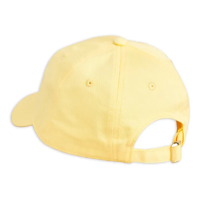 Bodybuilder organic cotton cap | Yellow