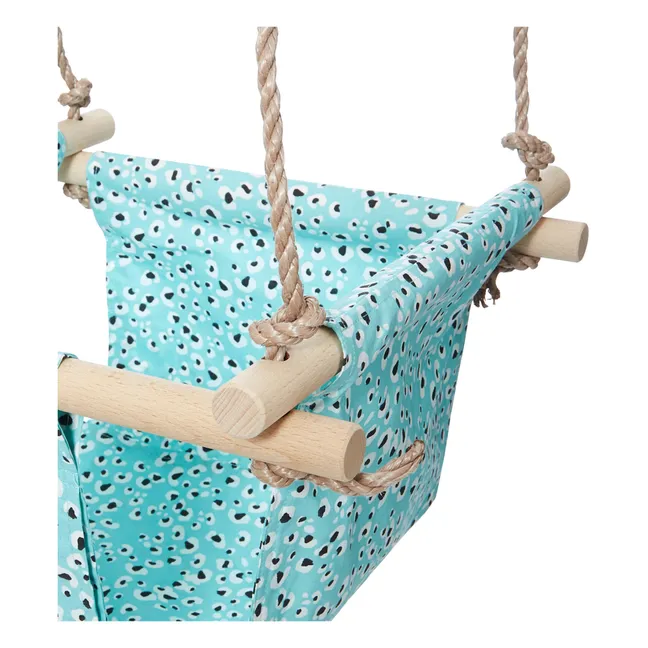 Leopard cotton baby swing