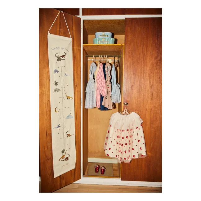 Toise Dino en coton bio