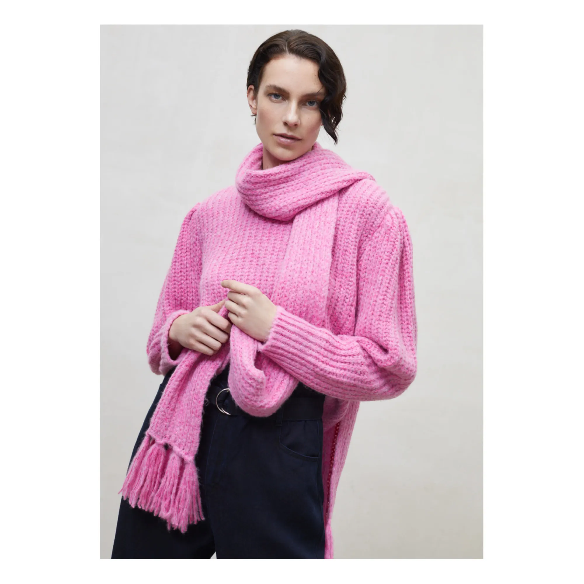 The New Society Women's Pink Ambrosia Jumper - Collection