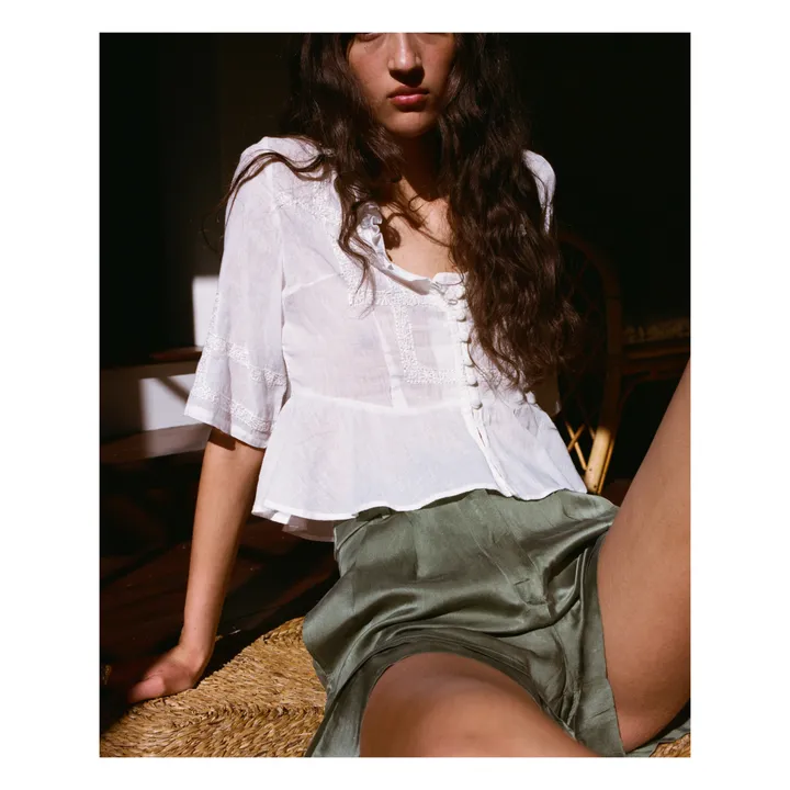 Short Hannah | Vert kaki- Image produit n°0