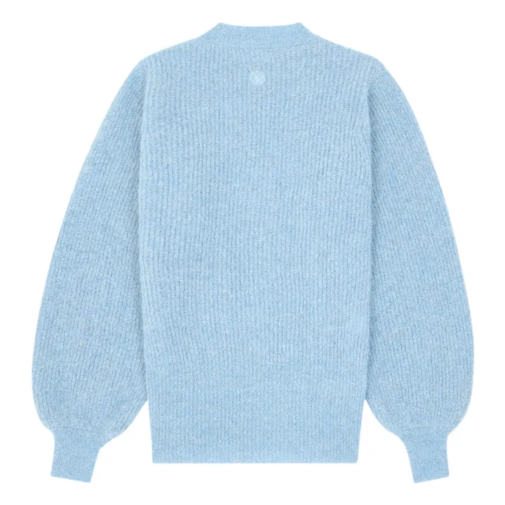 Pull Femme Alpaga | Bleu ciel- Image produit n°2