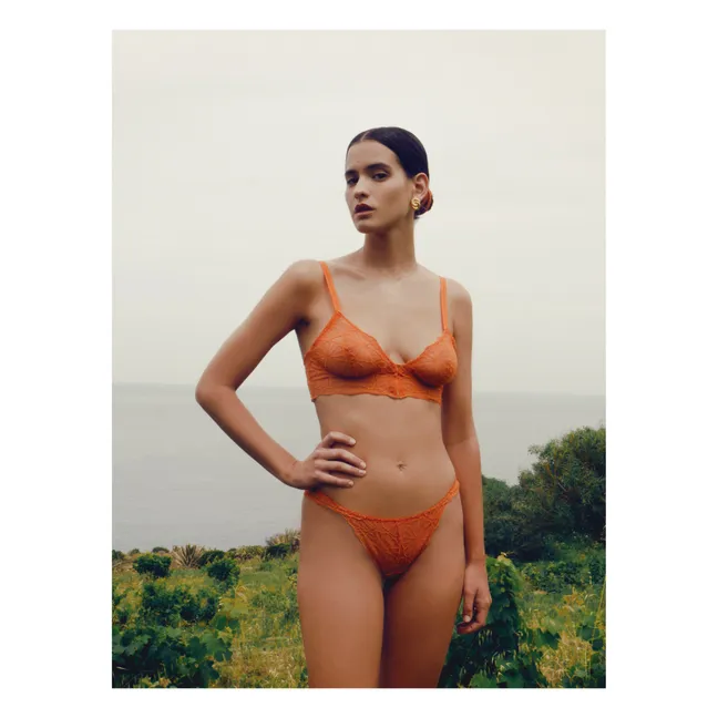 Culotte Paola Broderies | Orange