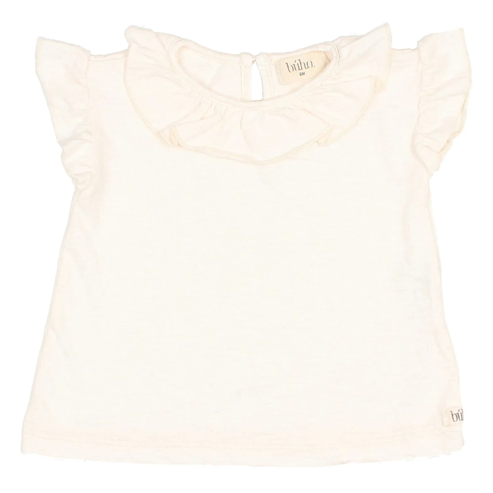 Búho - T-shirt manches courtes - Blanc - Coton