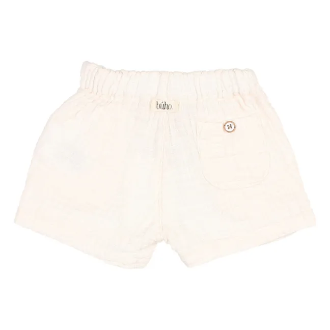 Short Mousseline Bébé | Blanc