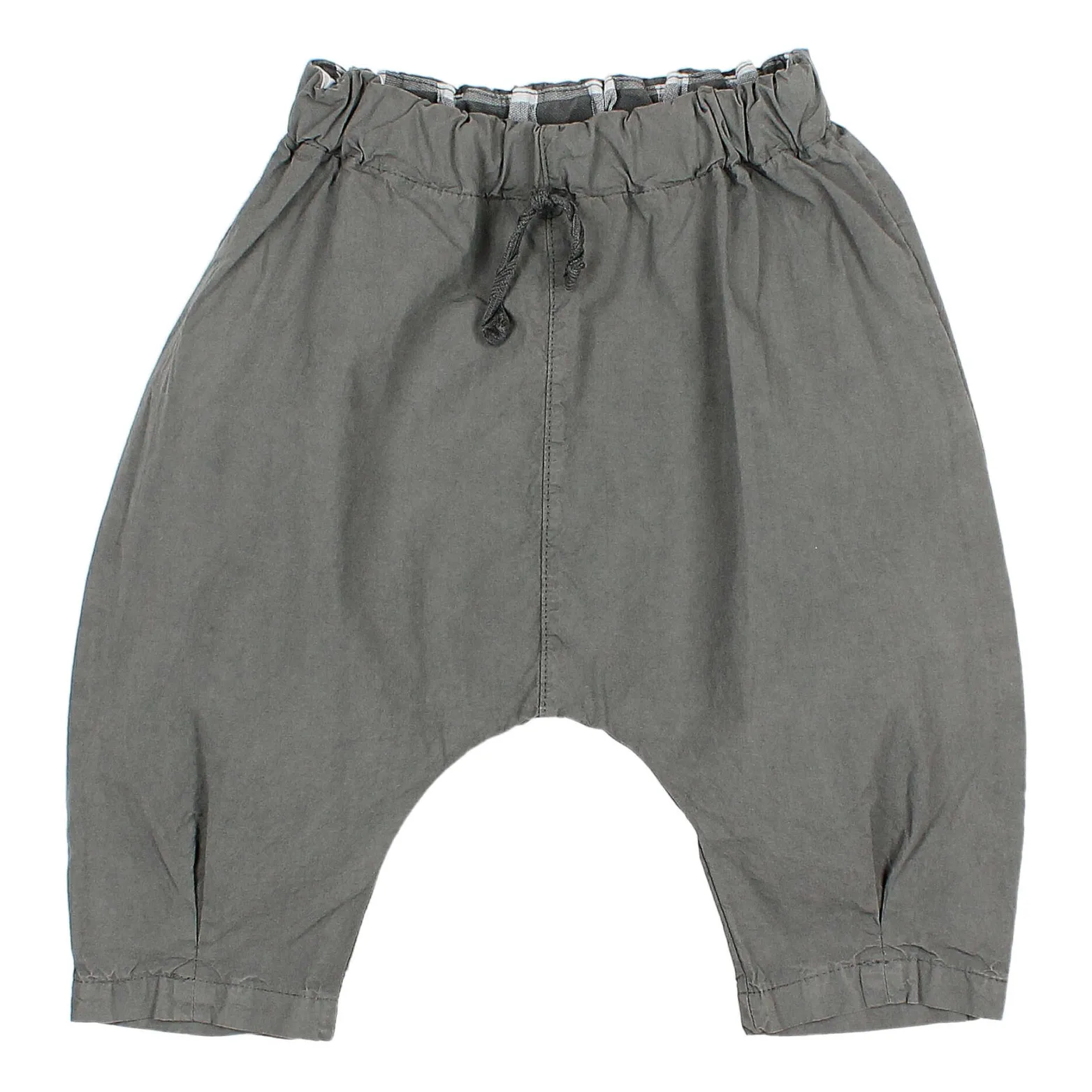 Búho Charcoal Grey Poplin Saroual