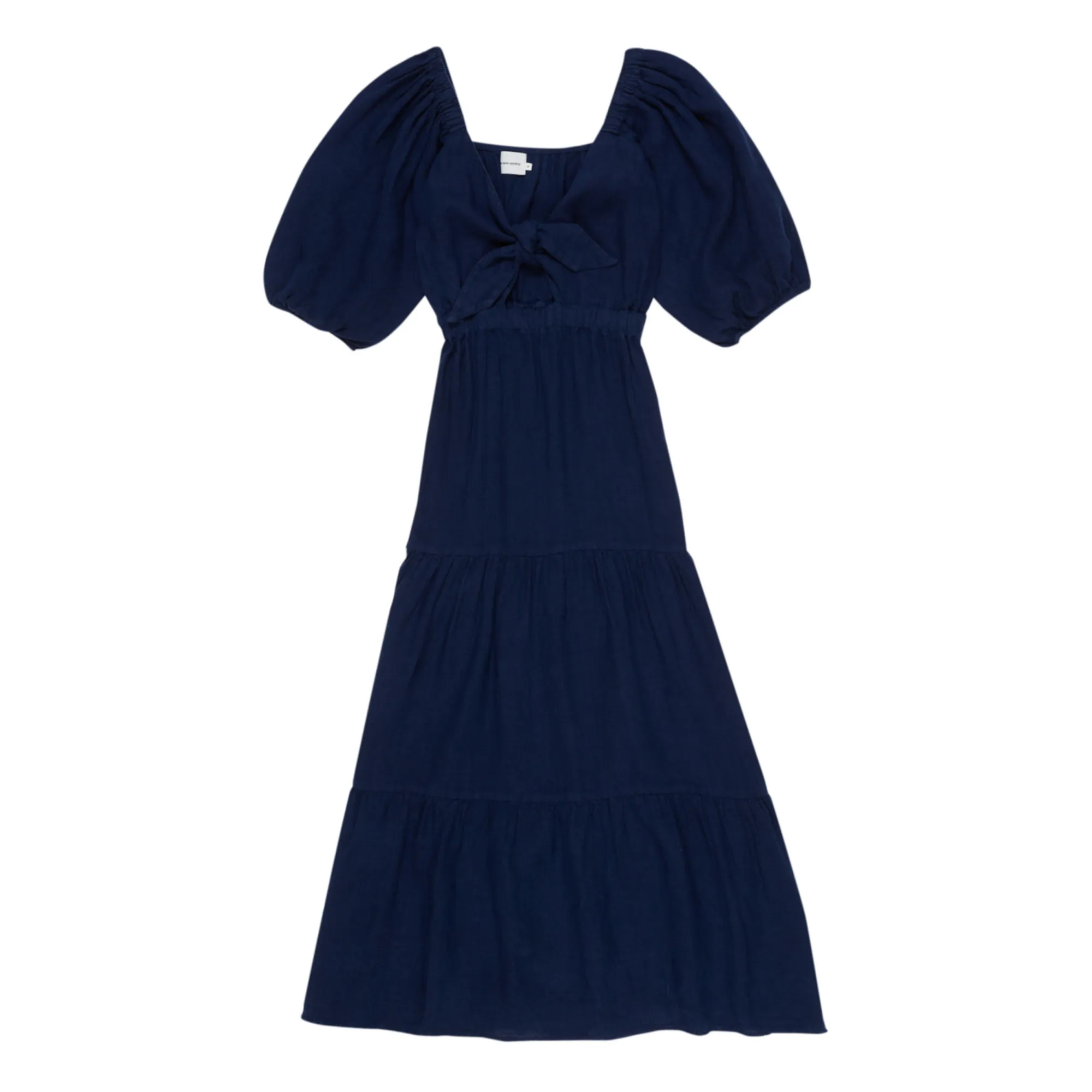 The New Society Women's Midnight Blue Vermont Linen Dress - Collection