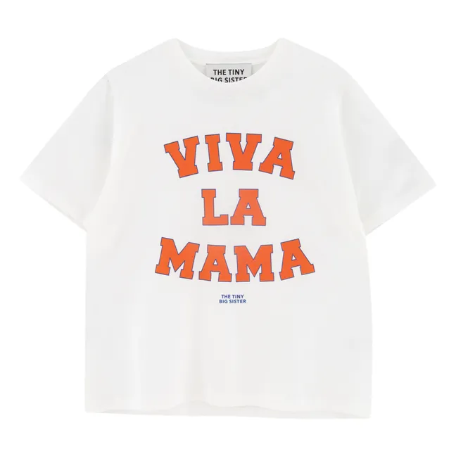 Camiseta Viva La Mama | Off-White
