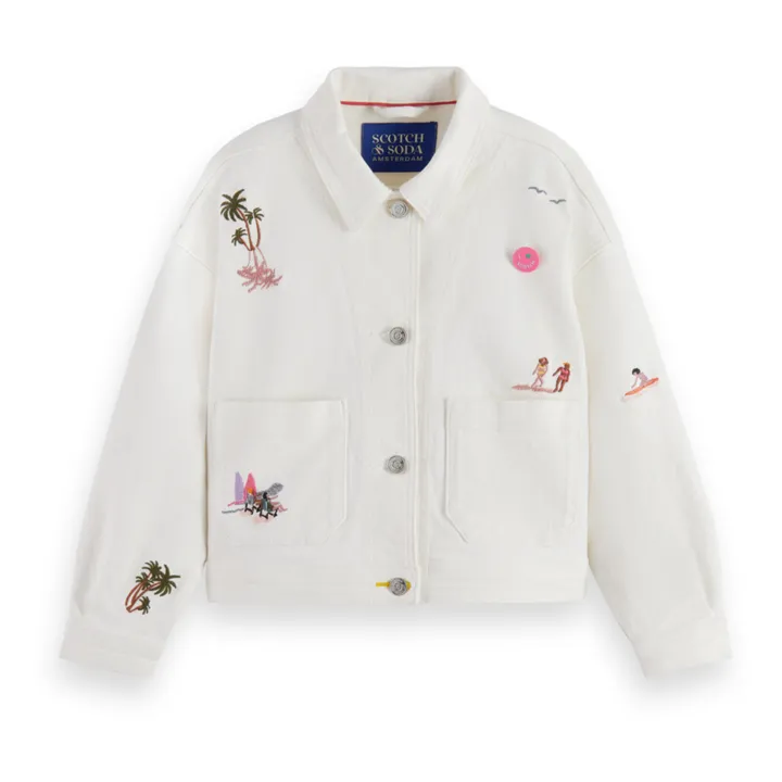 Veste Plage | Blanc- Image produit n°0
