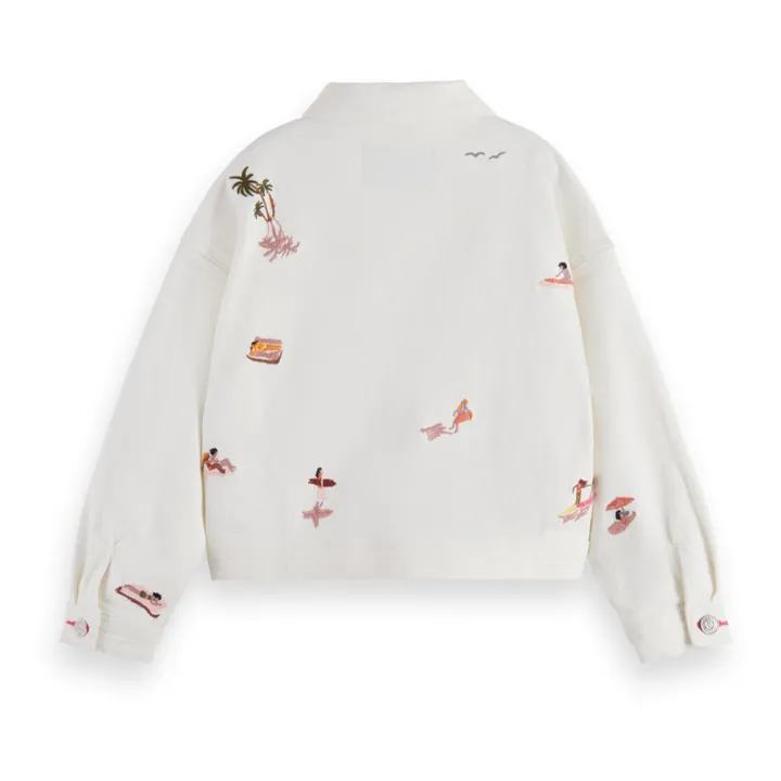 Veste Plage | Blanc- Image produit n°2