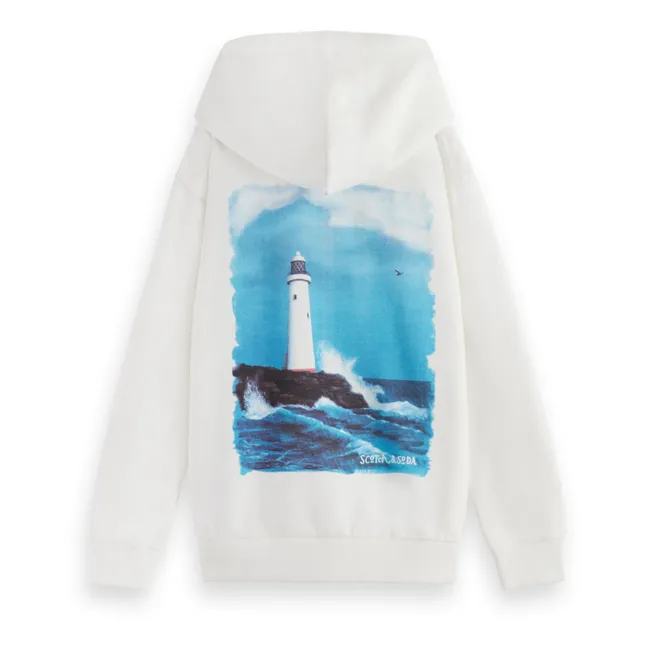 Sudadera con capucha Lighthouse | Blanco
