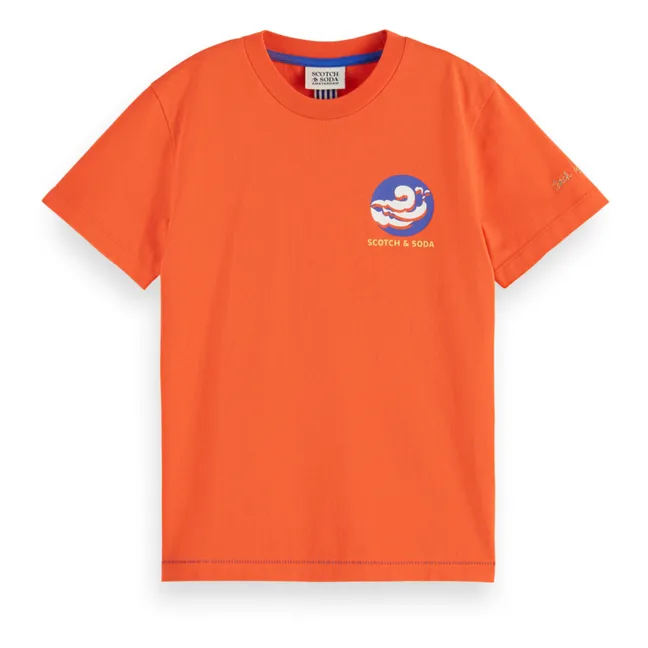 Camiseta de la captura del día | Naranja