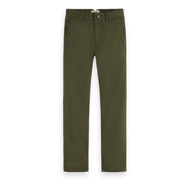 Pantaloni Chino | Verde militare