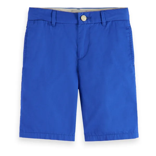 Pantalones cortos chinos | Azul Eléctrico