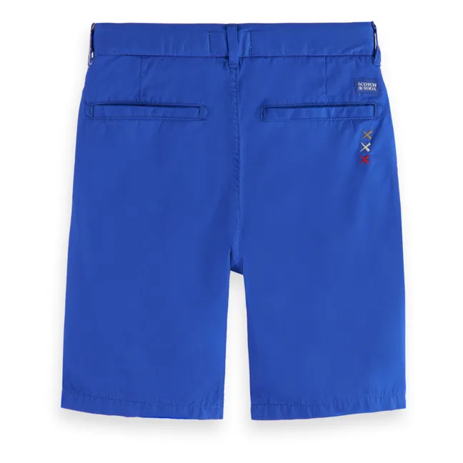 Pantalones cortos chinos | Azul Eléctrico