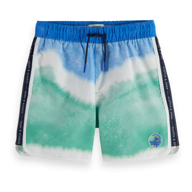 Magic Gradient swim shorts | Green water