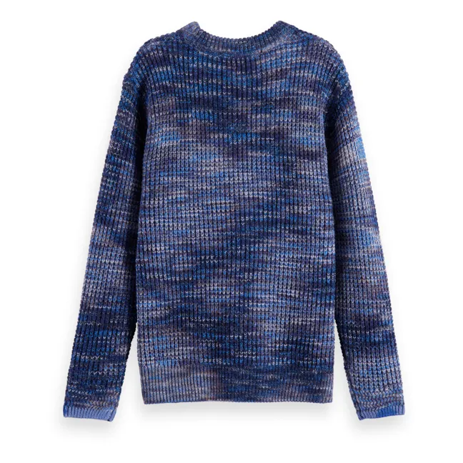 Maglione a maglia spessa | Blu marino