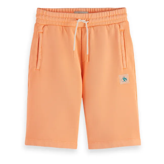 Jogger Shorts Logo | Korallenfarben