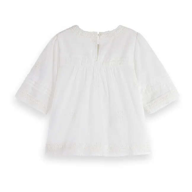 Blouse Broderie Anglaise | White