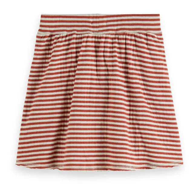Striped skirt | Red