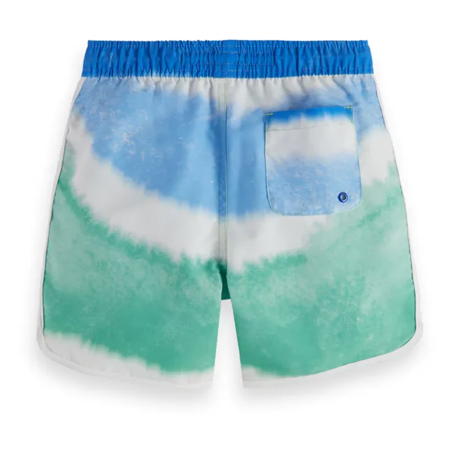 Magic Gradient swim shorts | Green water