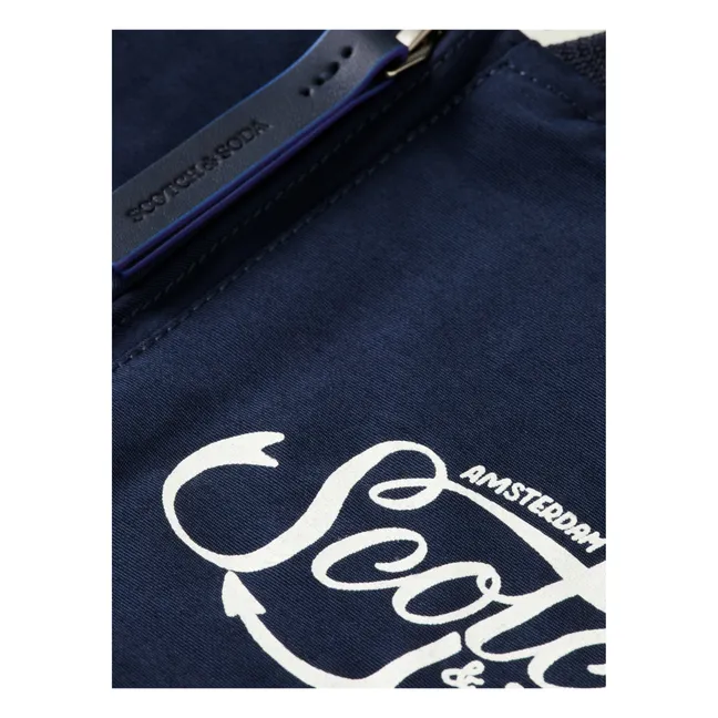 Logo jacket | Midnight blue