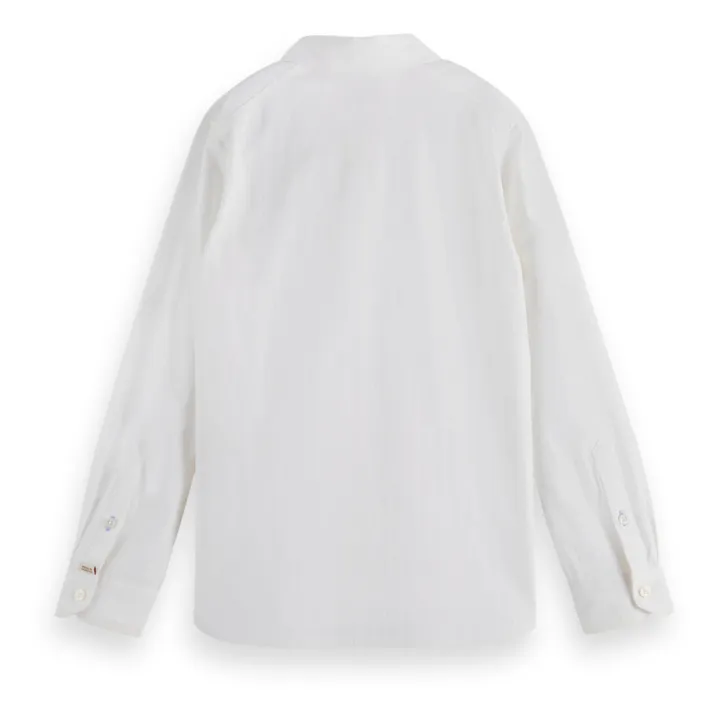 Camisa de cuello clásico | Blanco- Imagen del producto n°1