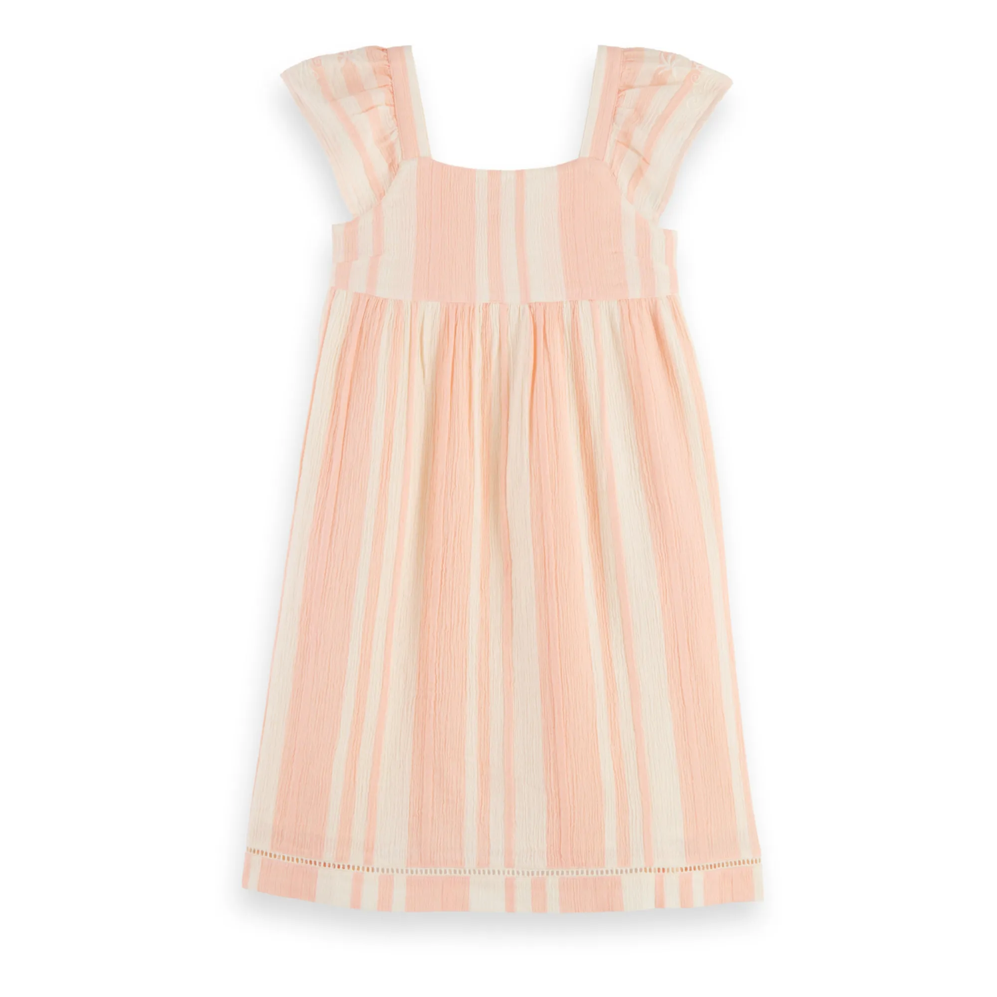 Scotch & Soda Pale Pink Striped Dress