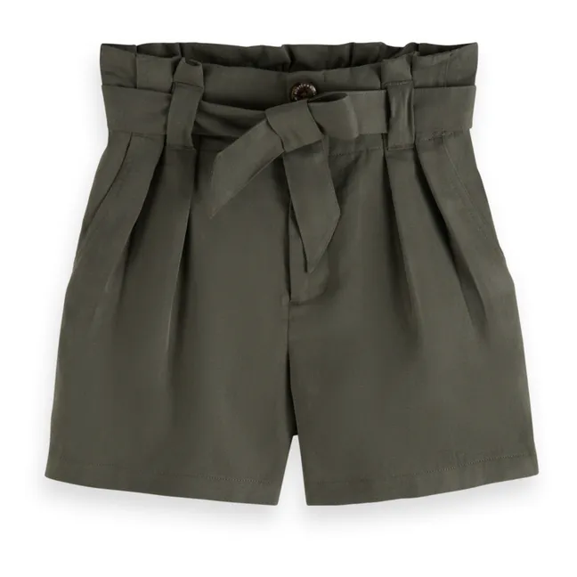 Short Paper Bag | Vert kaki
