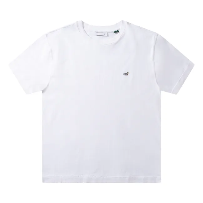 Duck Patch Organic Cotton T-shirt | White