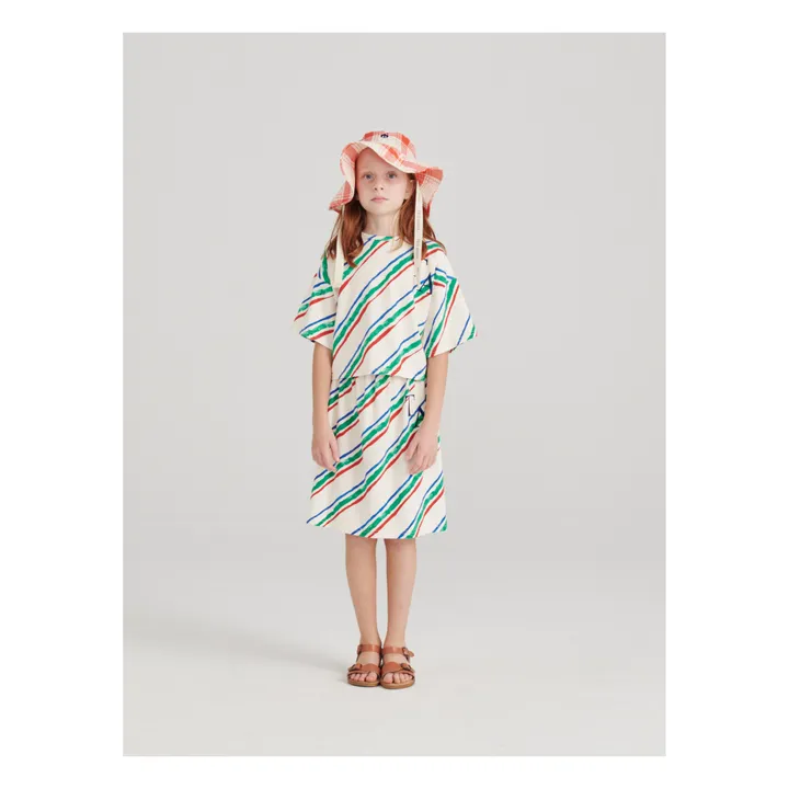 Sonya Striped Skirt | Ecru- Product image n°1
