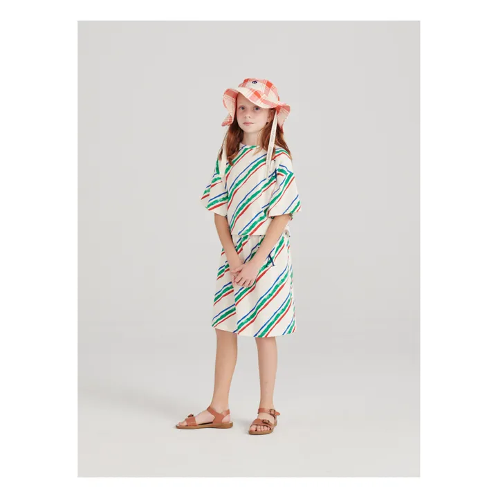 Sonya Striped Skirt | Ecru- Product image n°2