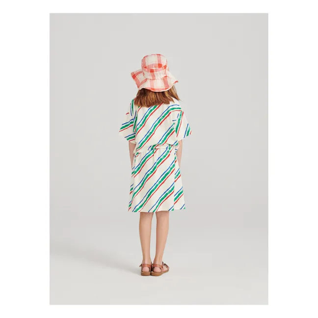 Sonya Striped Skirt | Ecru