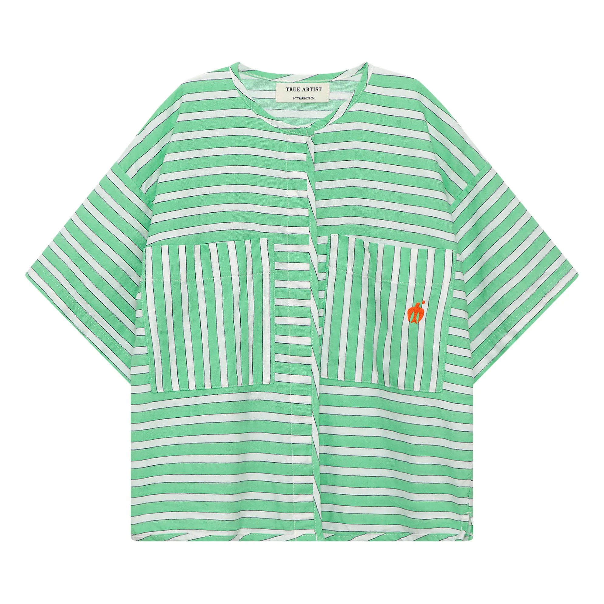 True Artist Green Shirt N°04 Striped