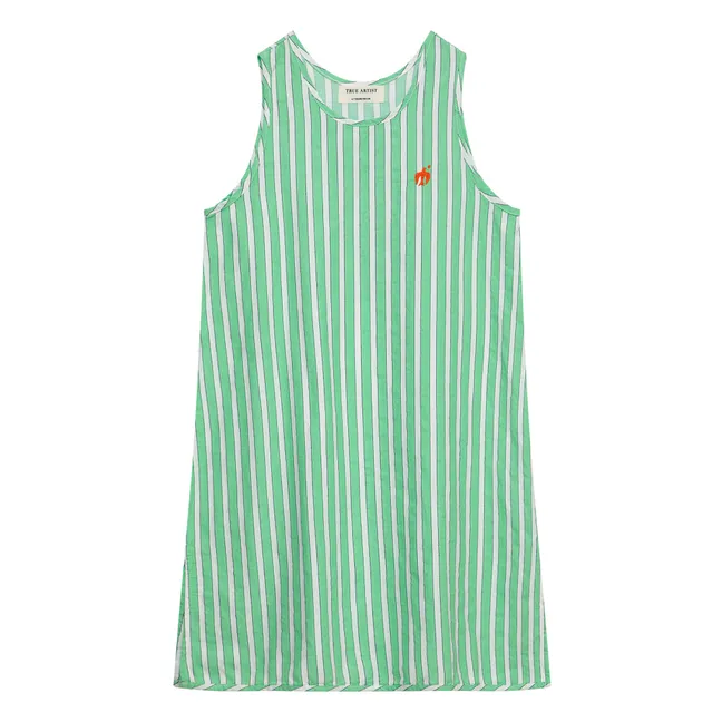 Dress n°12 Rayée | Green