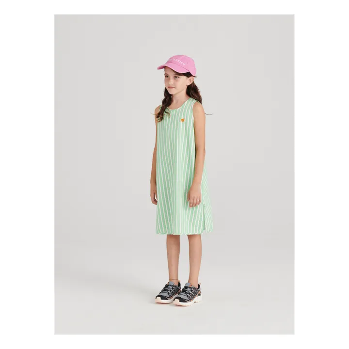 Robe n°12 Rayée | Vert- Image produit n°3