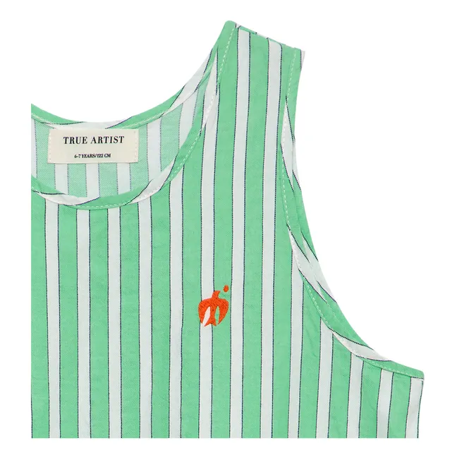 Dress n°12 Rayée | Green