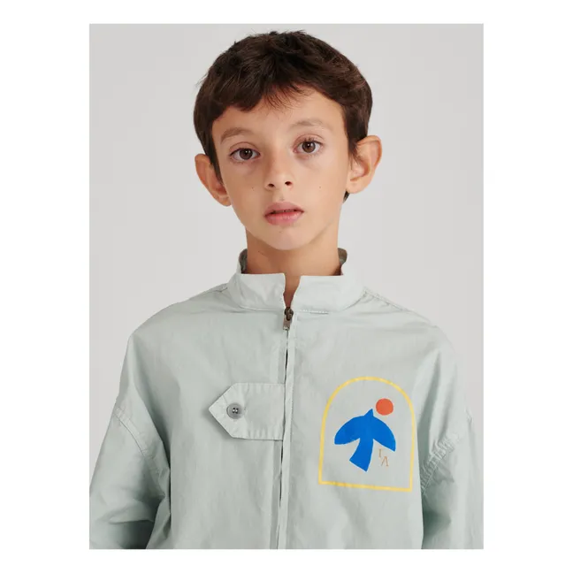 Bomber n°01 Zipper | Light Blue
