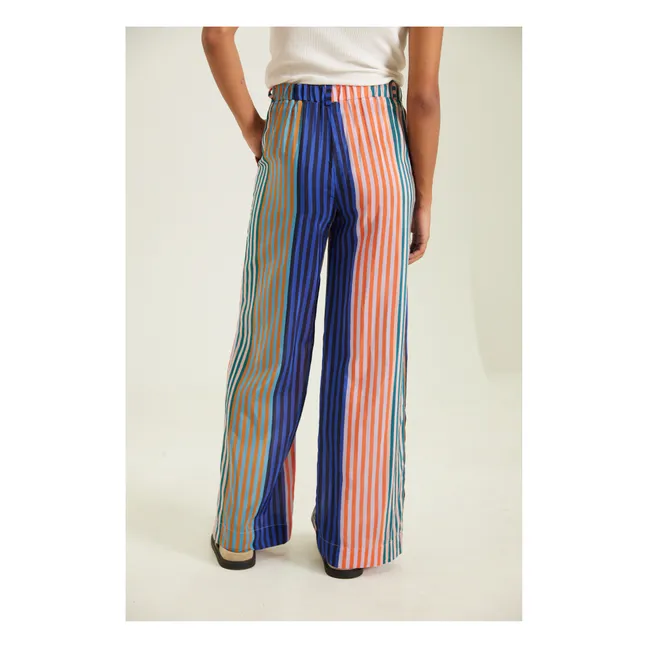 Pantaloni a righe Pakolm Prado | Blu