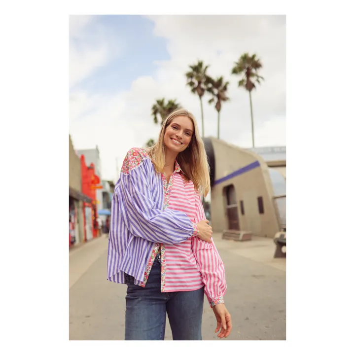 Chemise Marchmallow | Violet- Image produit n°2