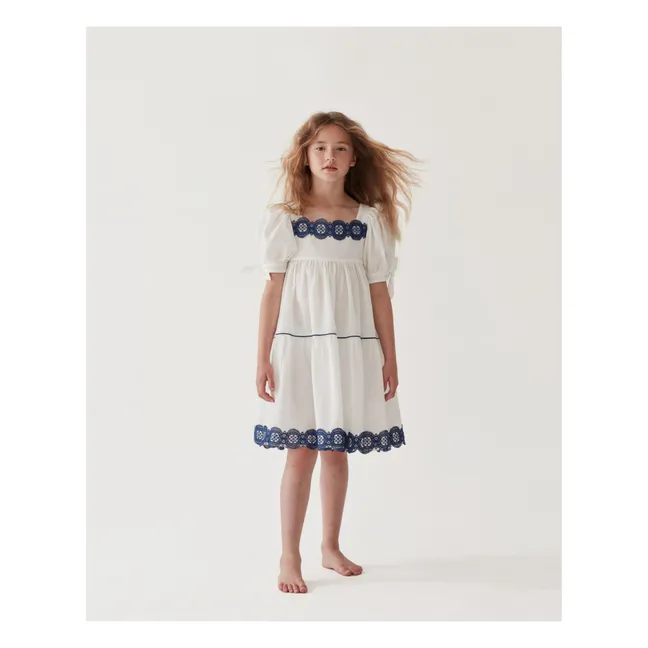 Robe Popeline de Coton | Blanc